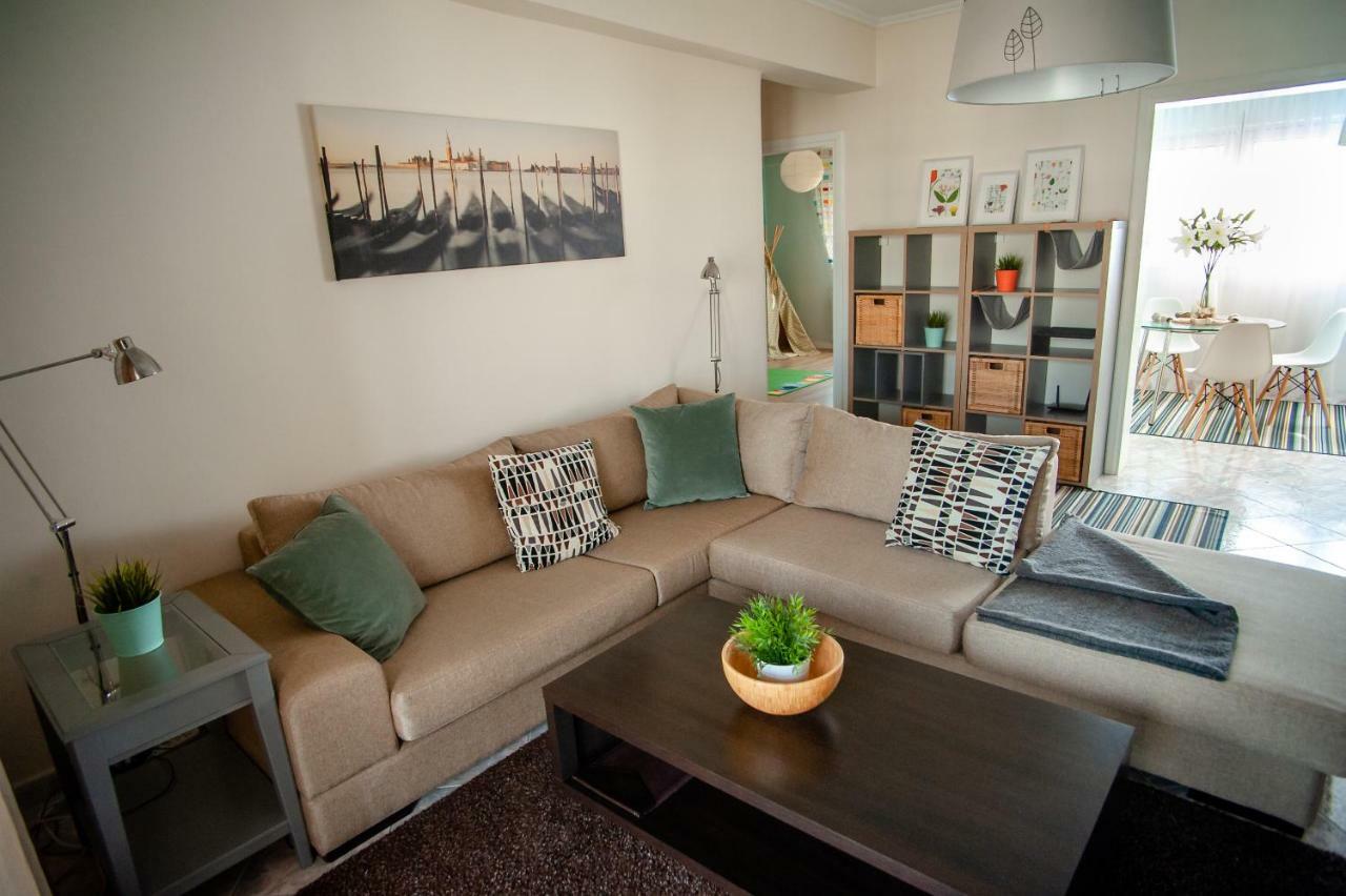 Aegean Family Apartment Переа Экстерьер фото